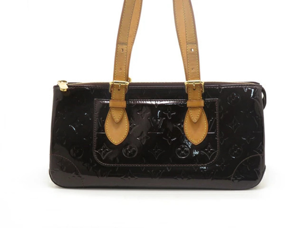 LOUIS VUITTON Bag Rosewood Avenue Vernis Amarante